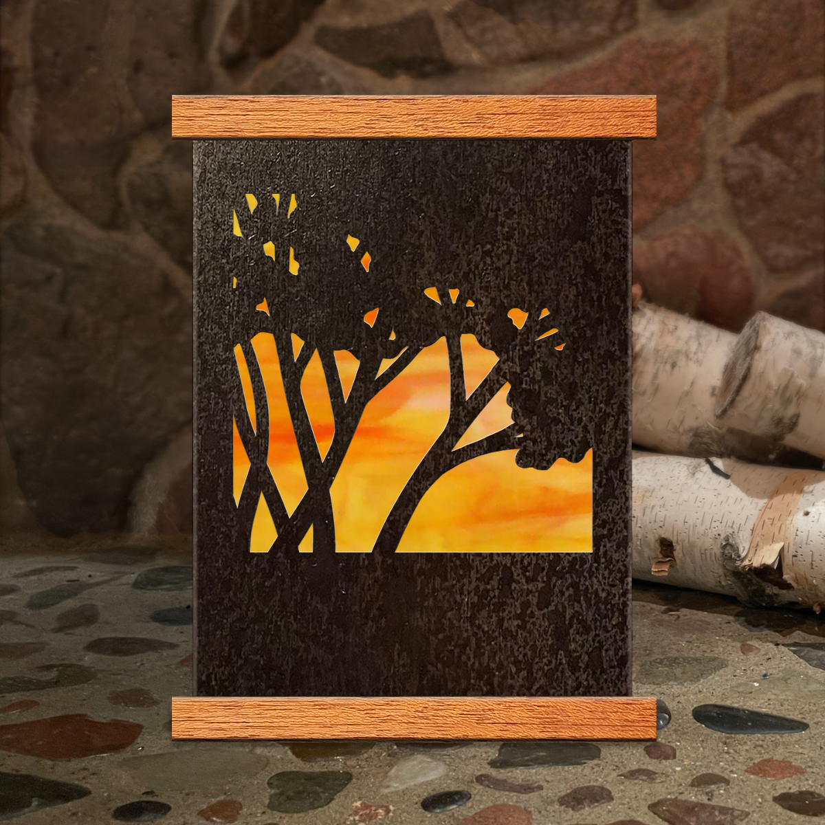 Birch Bend Accent Lamp