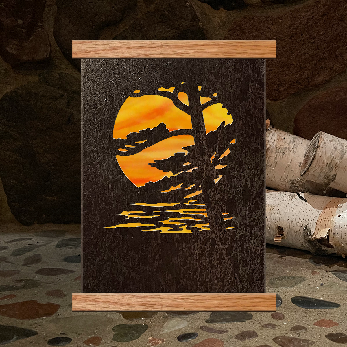 Pine Moon Accent Lamp